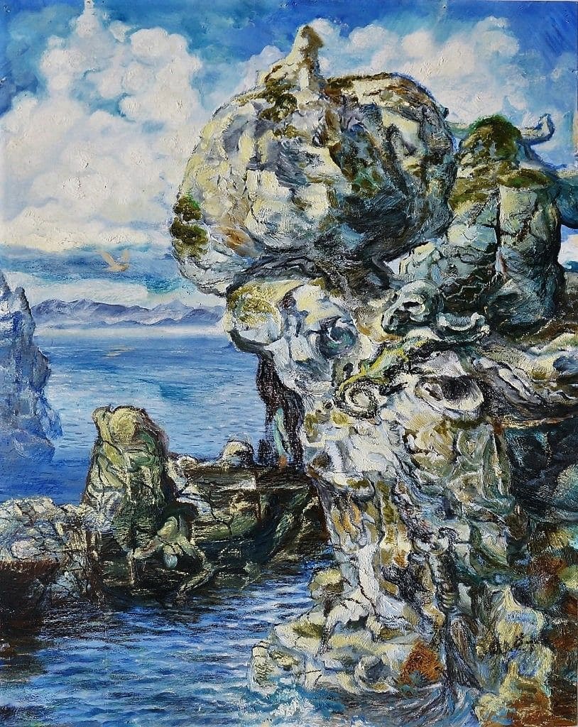 Михаил Фролов. В скалах.