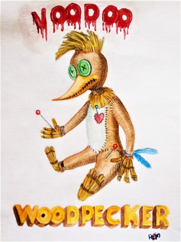 Michael Rain. Voodoo Woodpecker.