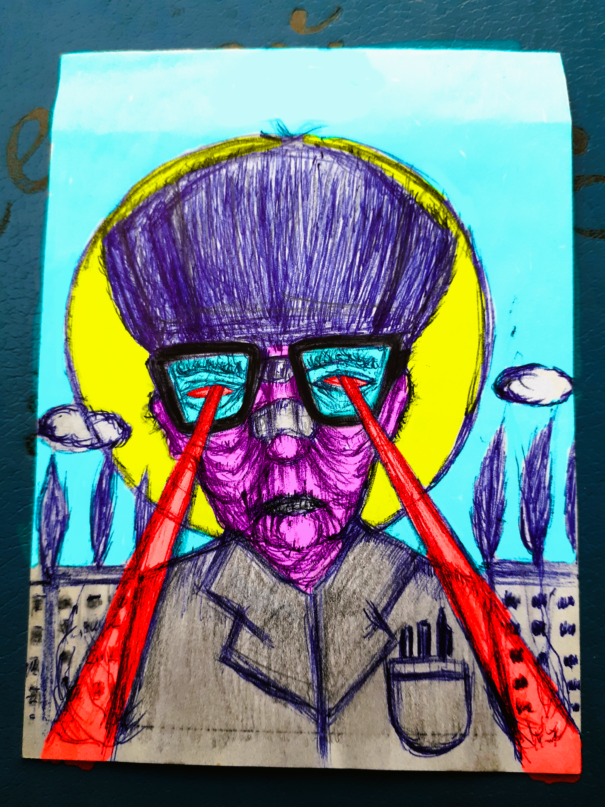 Morphine Enfant. Лазертаг
